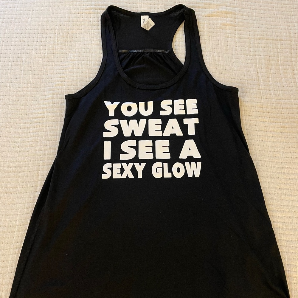 CVG flowy tank small black